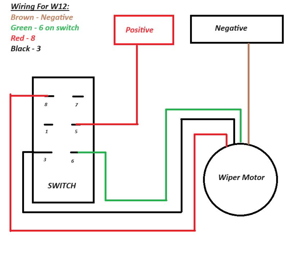 Wiring Diagram Carling W12